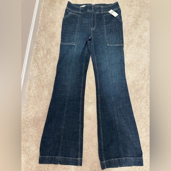 Anthropologie Pilcro High-Rise Trouser Utility Bootcut Jeans 30 NWT - Picture 6 of 8